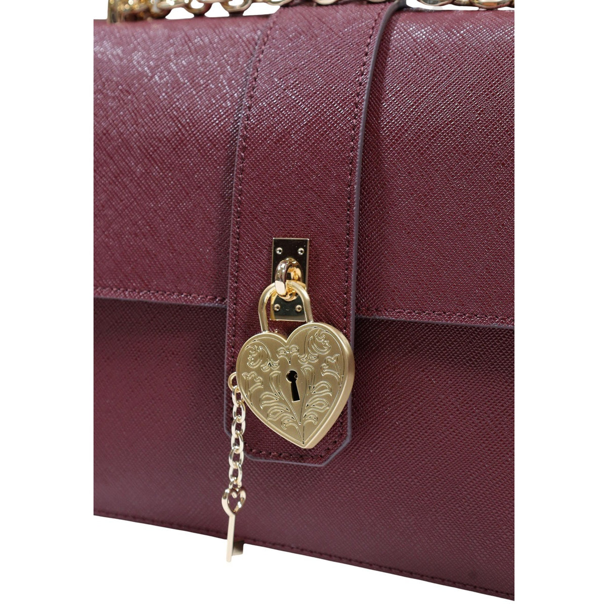 Alviero Martini Prima Classe — Sac bandoulière bordeaux femme — vue 4