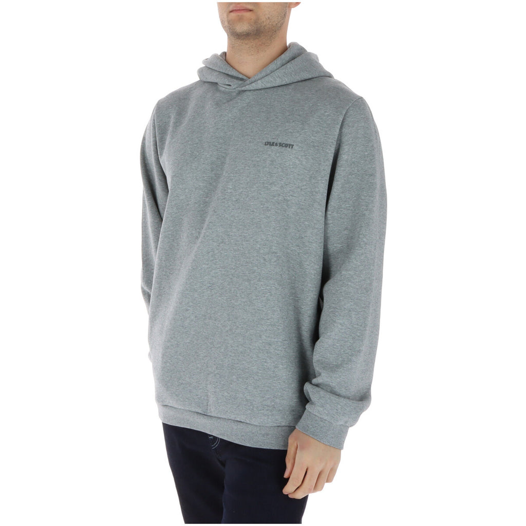 Lyle & Scott — Sweat à capuche gris homme — vue 3