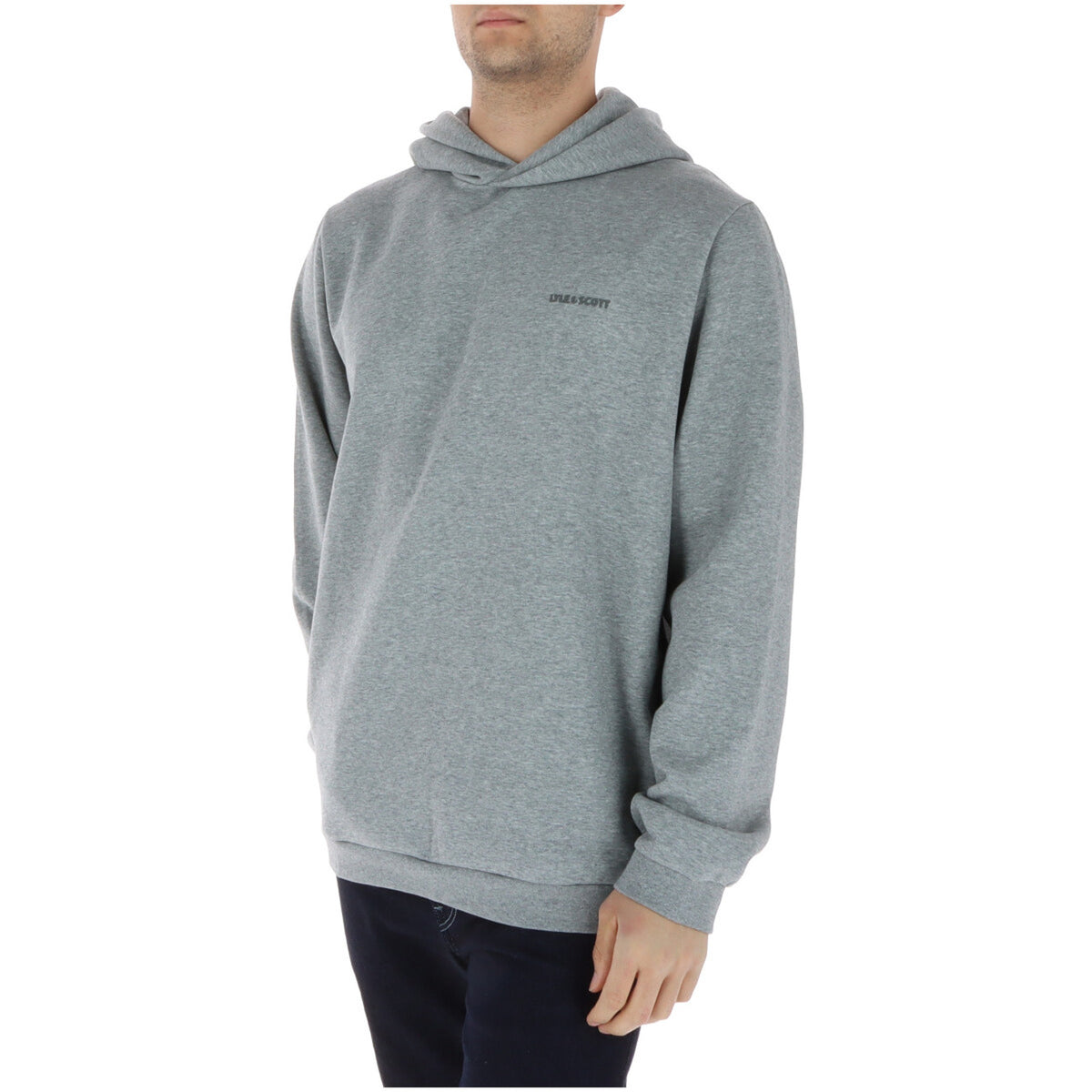 Lyle & Scott — Sweat à capuche gris homme — vue 3