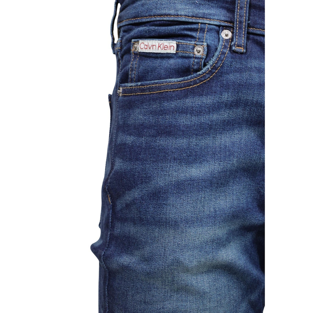 Calvin Klein Jeans – Blaue Stretch-Jeans für Herren — Ansicht 5
