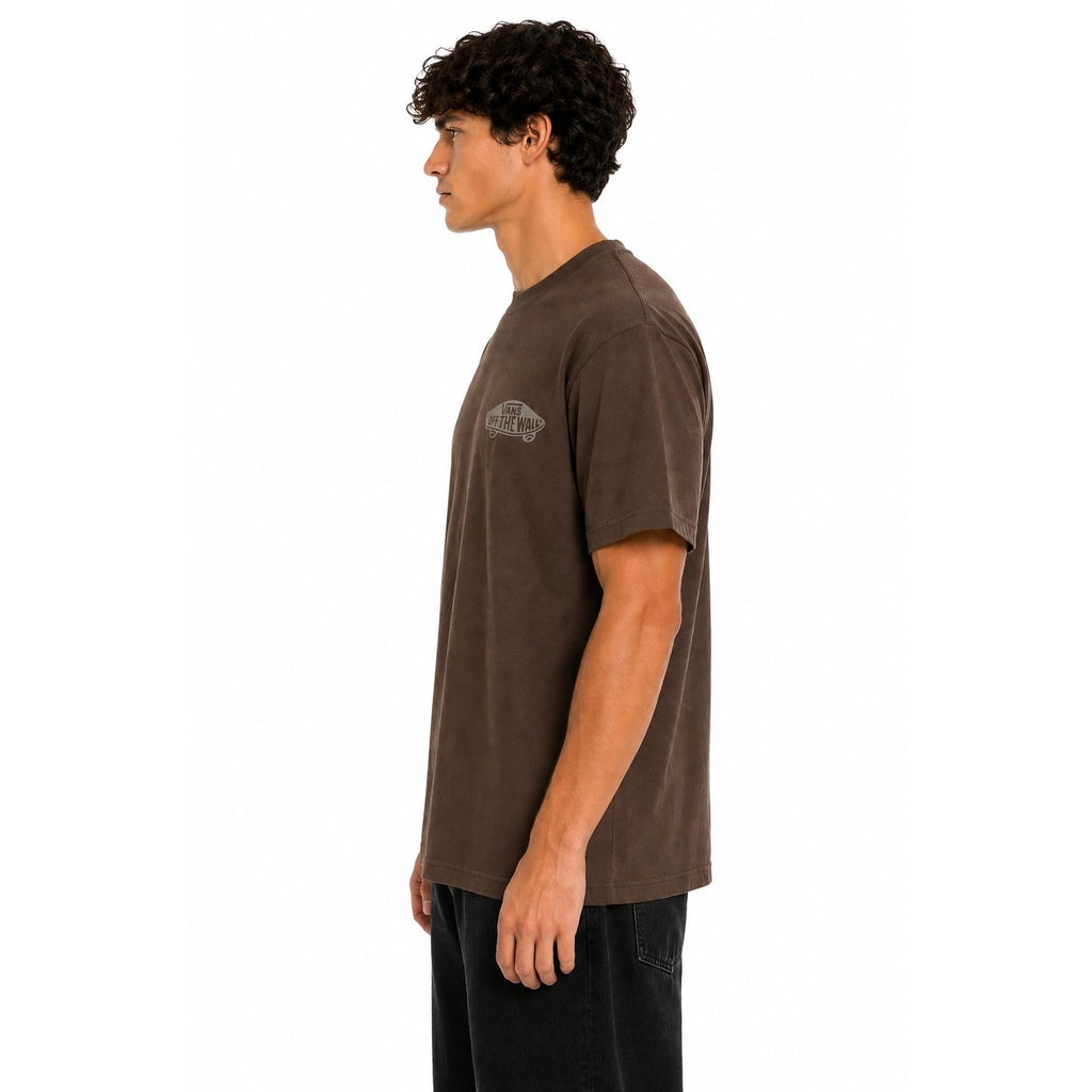 Vans — T-Shirt VN000WYBFST1 für Herren, braun — Ansicht 3