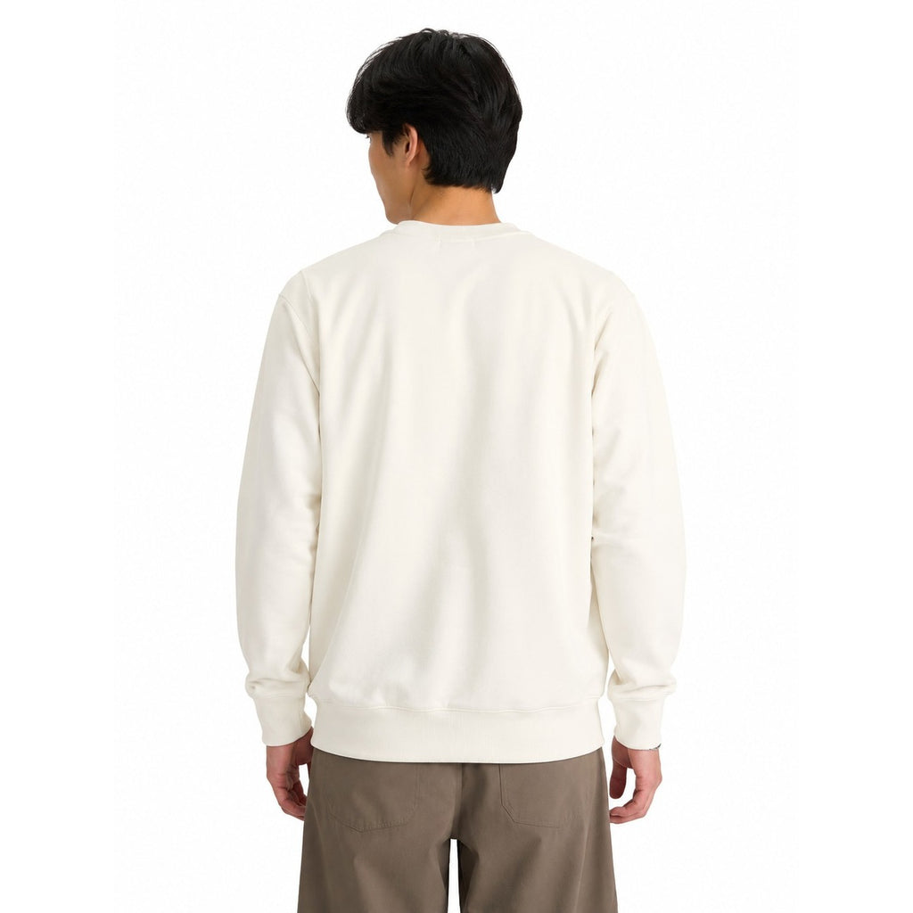 Vans — Sweat VN000WTRFS81 blanc homme — vue 2