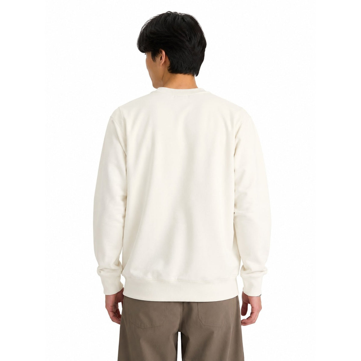Vans — Sweat VN000WTRFS81 blanc homme — vue 2