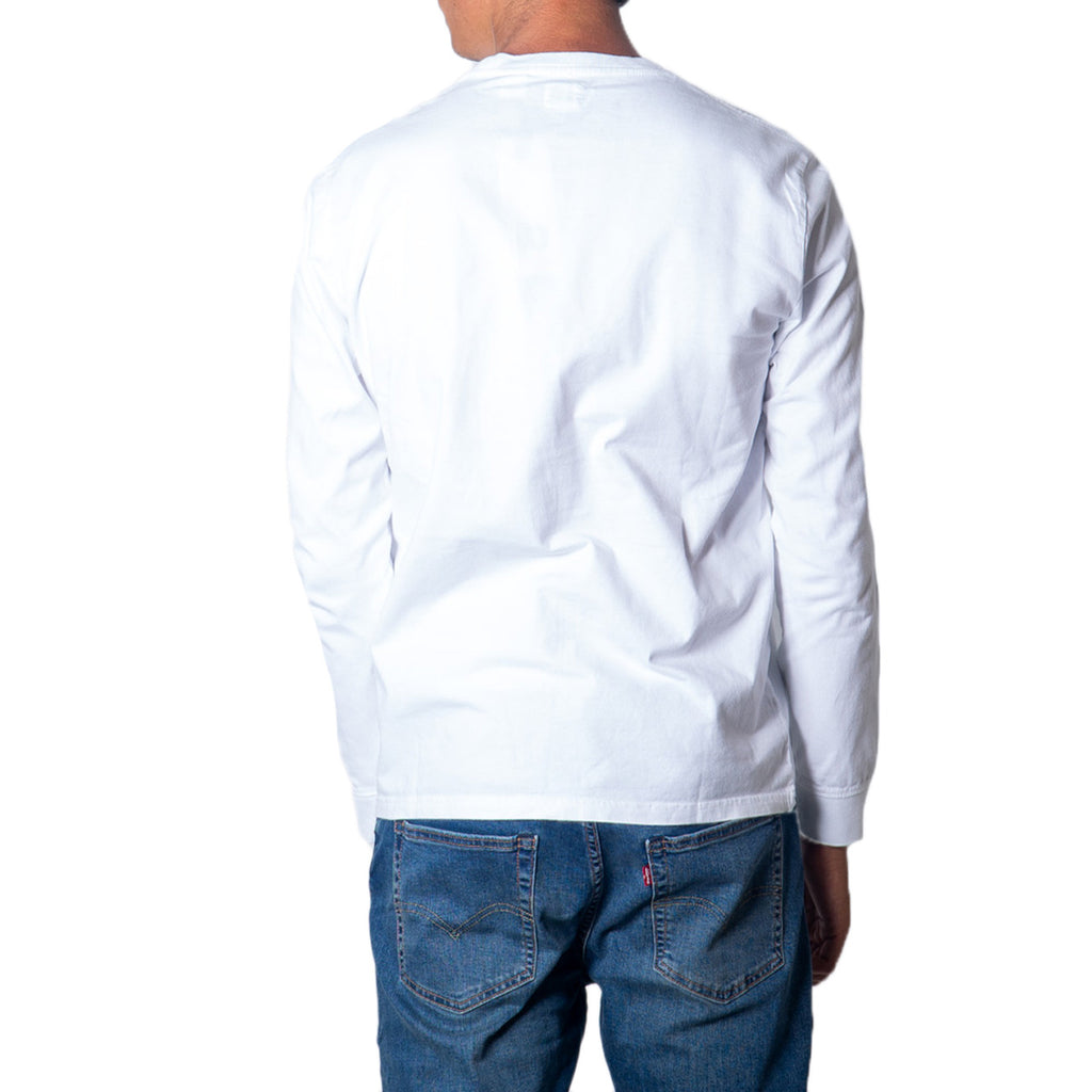 Levi’s — T-shirt Original manches longues blanc homme — vue 2