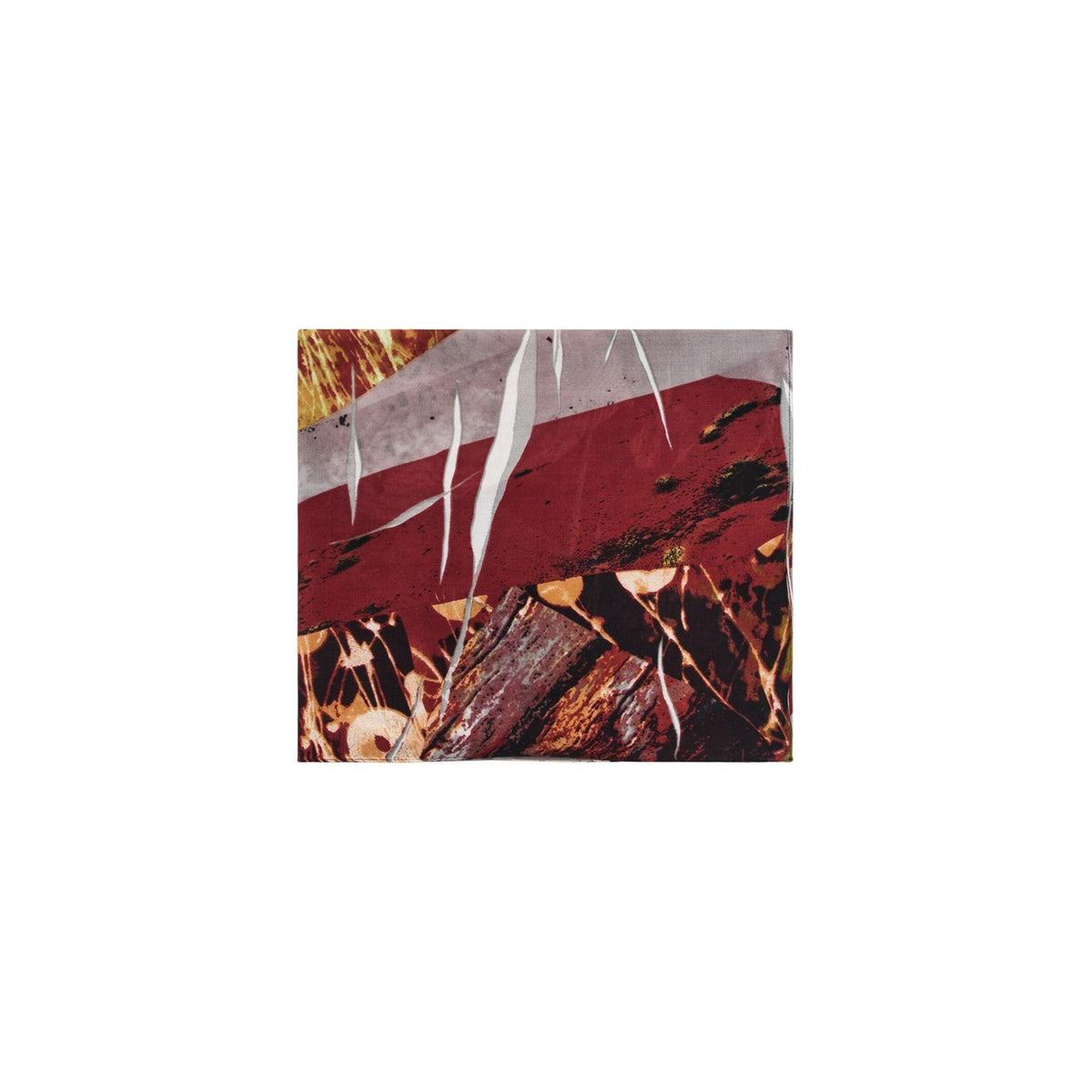 Desigual — Women’s burgundy Zenith scarf — view 3