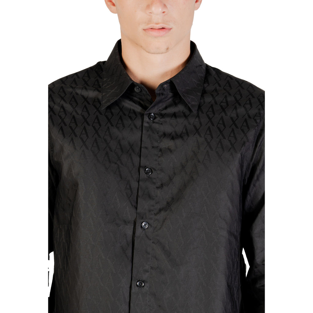 Armani Exchange — Men's black shirt XM001587 — view 5