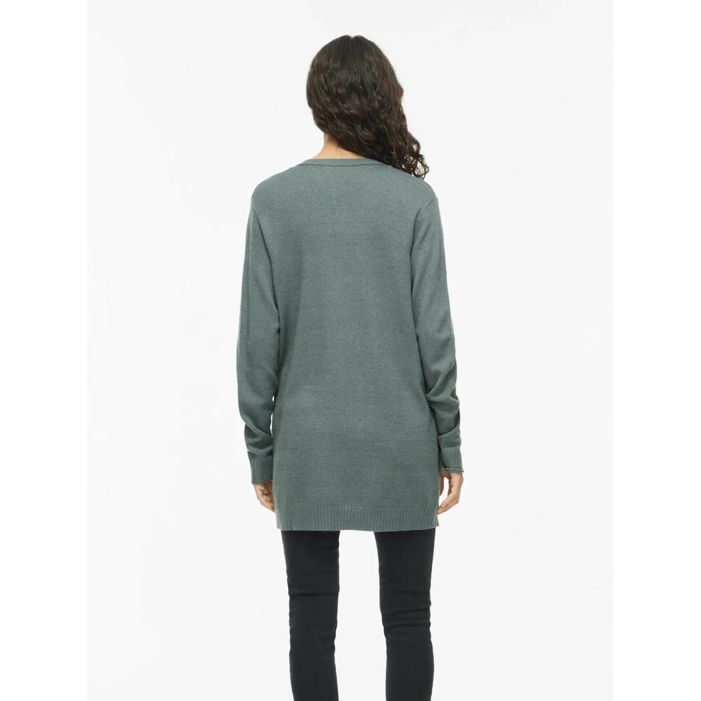 Vila Clothes — Cardigan 14044041 vert femme — vue 2
