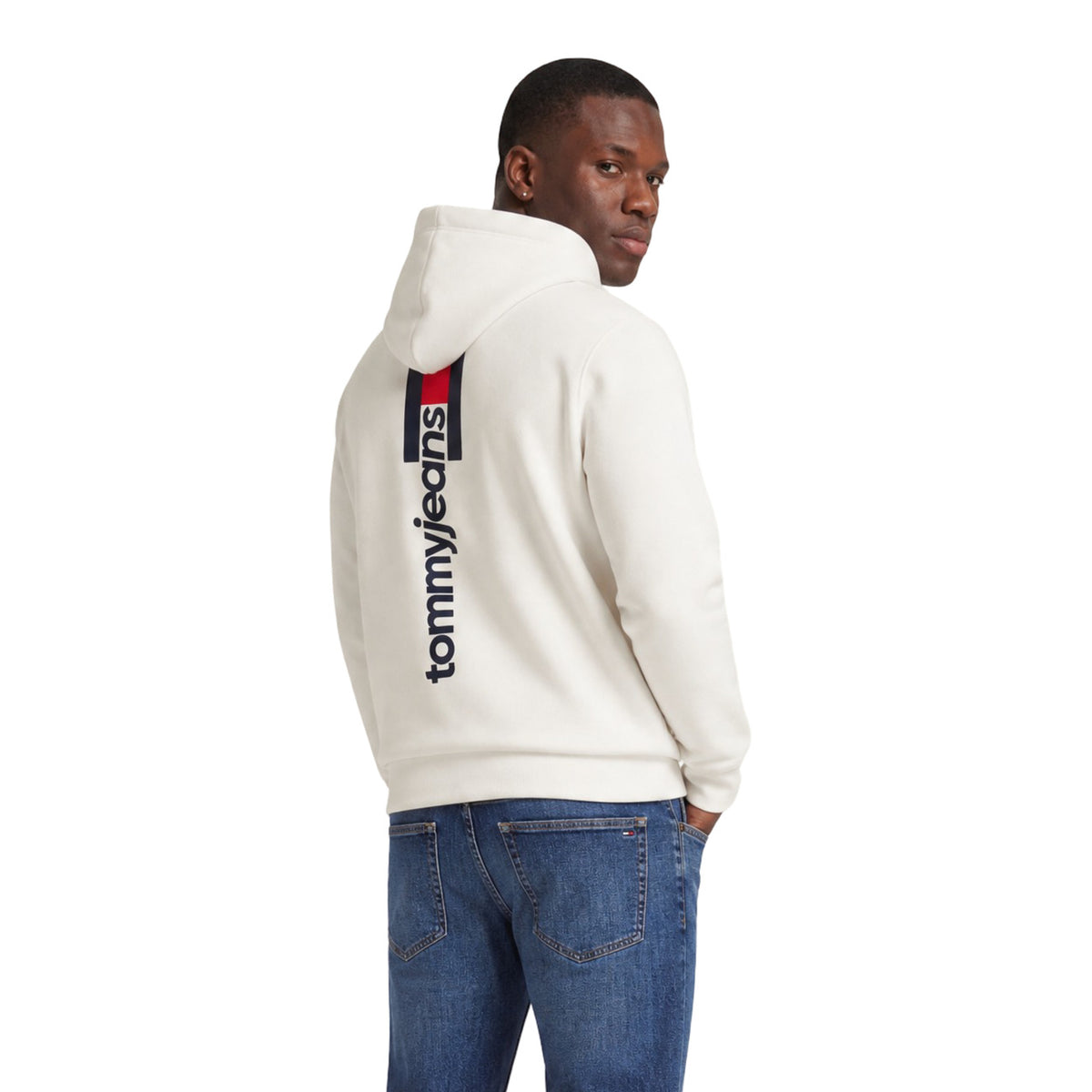 Tommy Jeans — Men’s white sweatshirt — view 2