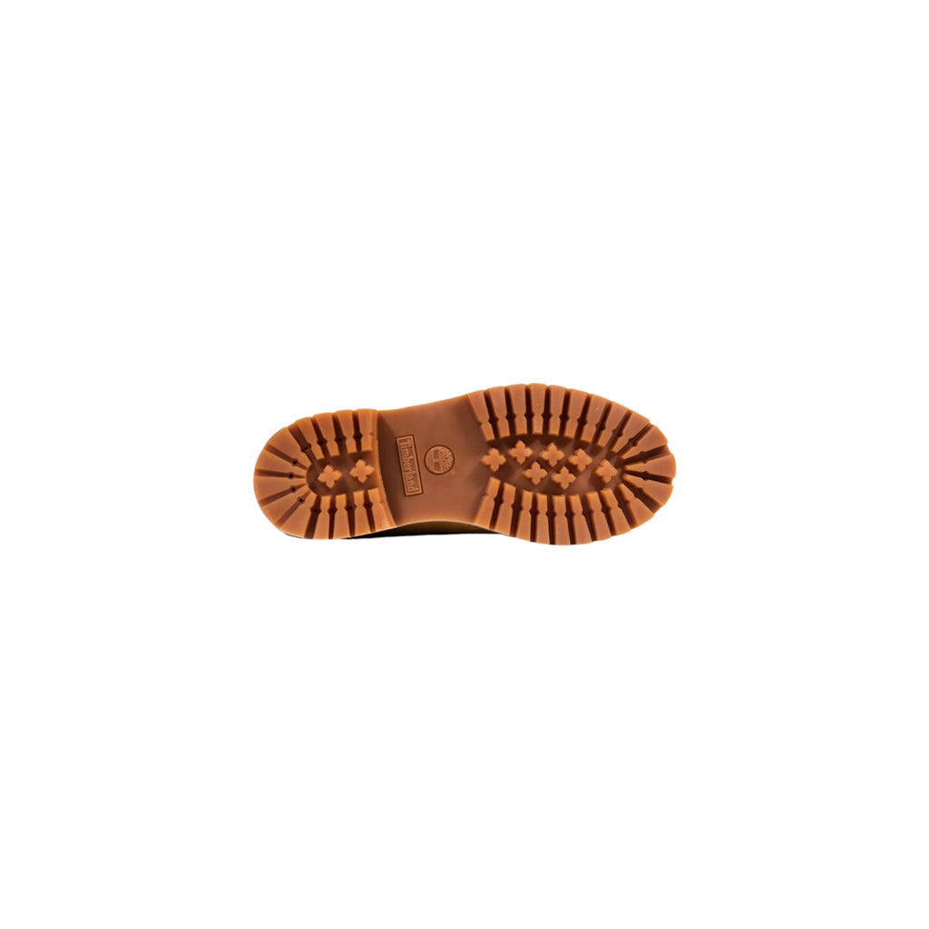 Timberland — Bottes réf. TB112909 en cuir beige femme — vue 5