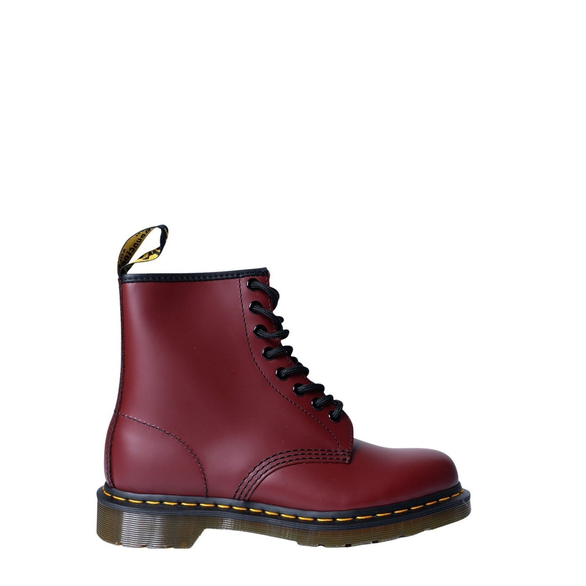 Dr. Martens — Bottes réf. 11822600 en cuir bordeaux femme