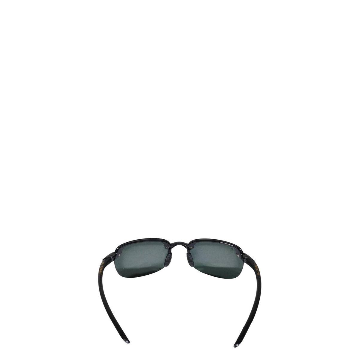 Maui Jim — Lunettes de soleil Sandy Beach rectangulaires noir unisexe — vue 3