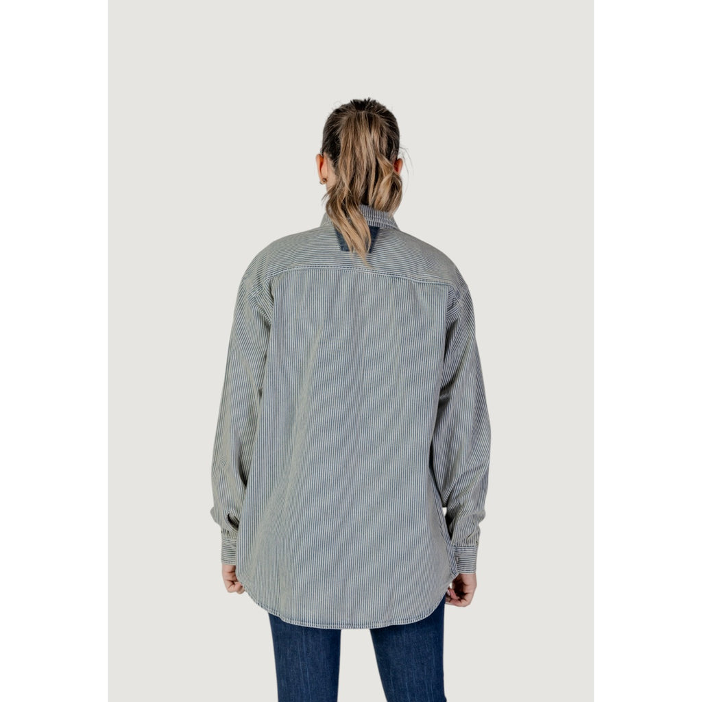 Replay — Chemise bleu femme — vue 5