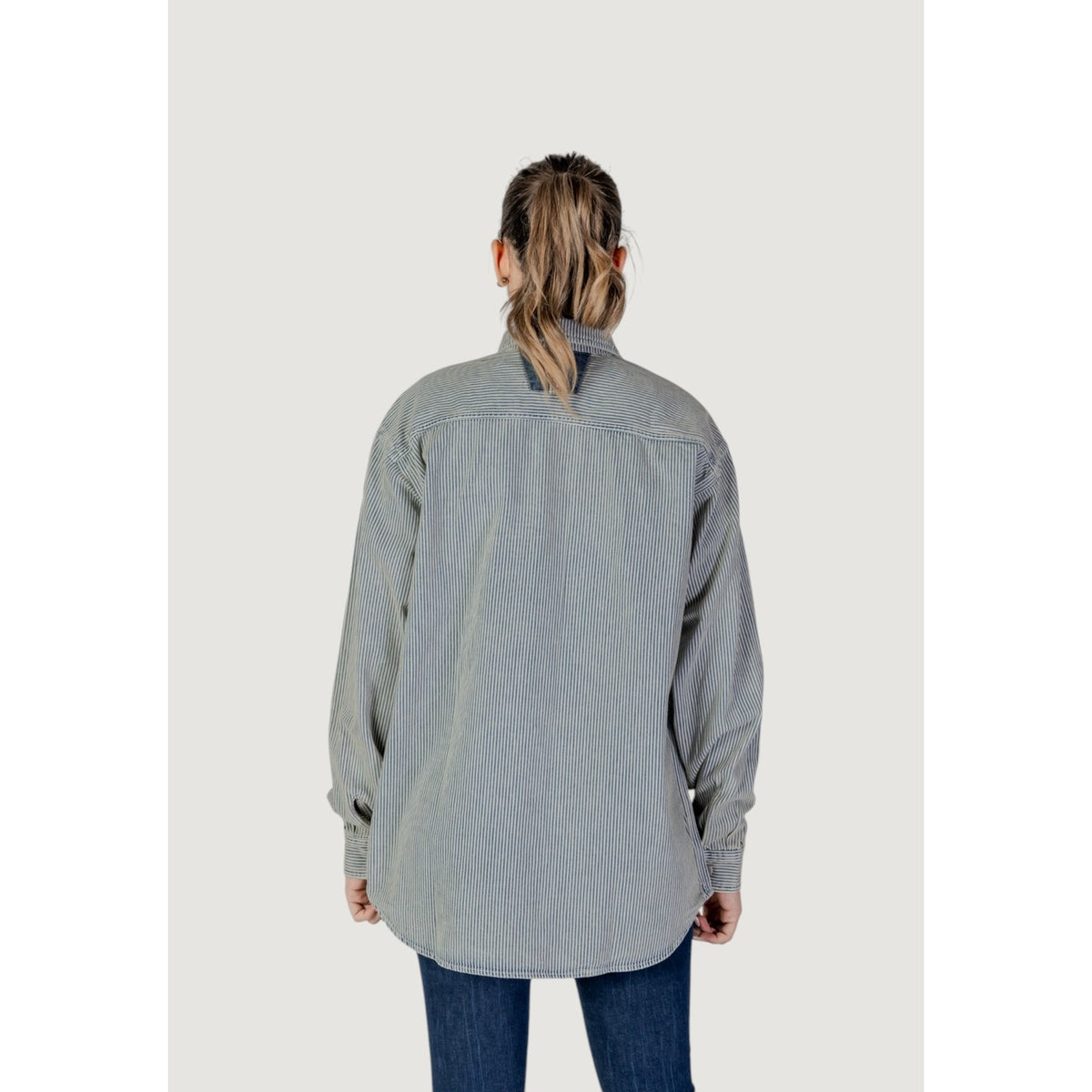 Replay — Chemise bleu femme — vue 5