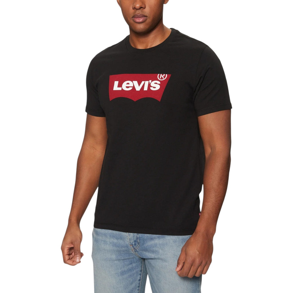 Levi’s — Men’s black graphic t-shirt — view 4