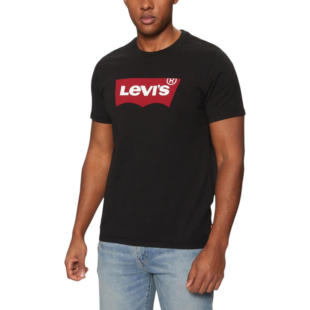 Levi’s — Men’s black graphic t-shirt — view 4
