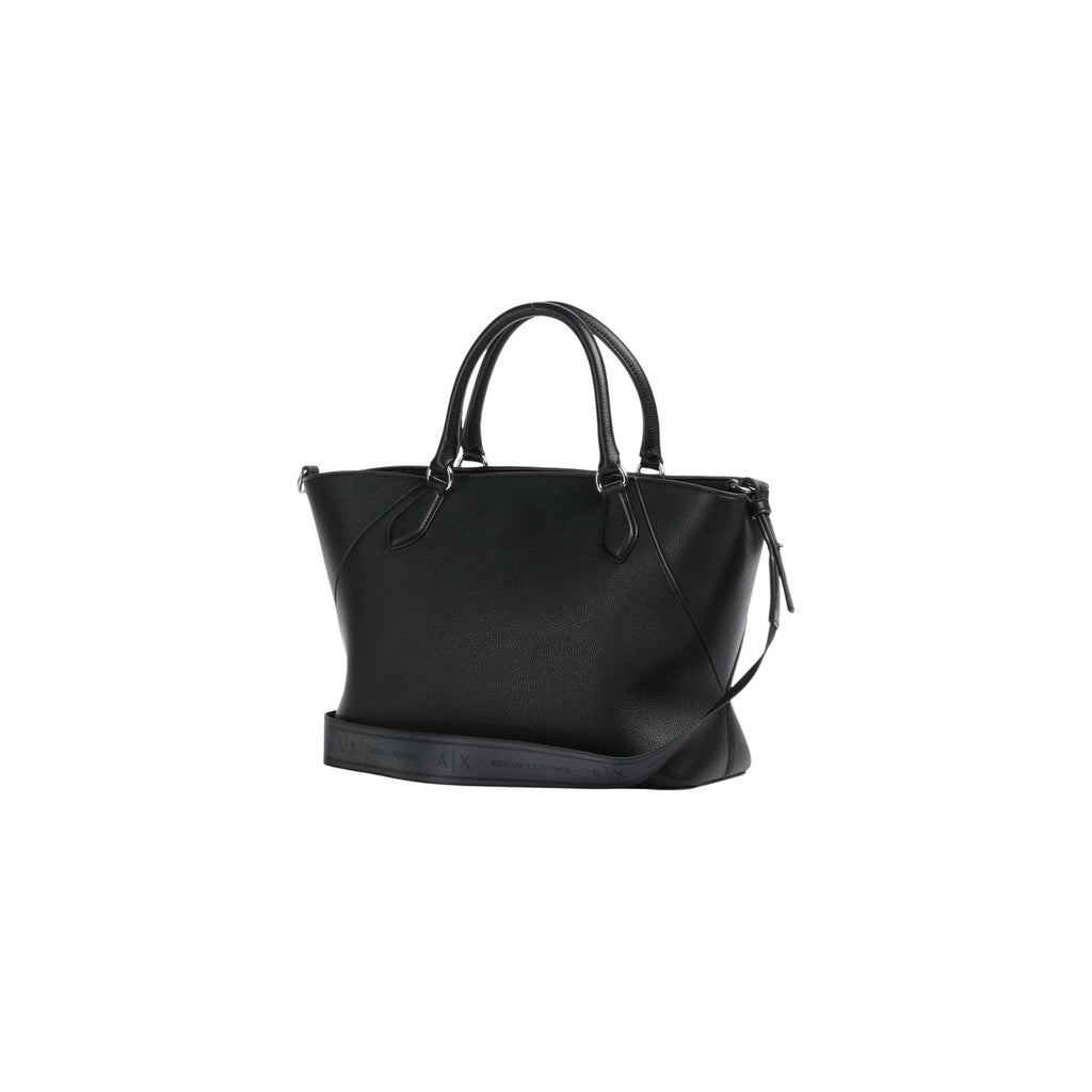 Armani Exchange — Sac shopper noir femme — vue 2