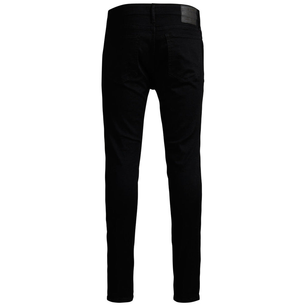 Jack & Jones — Men's black JJILIAM skinny jeans — view 2