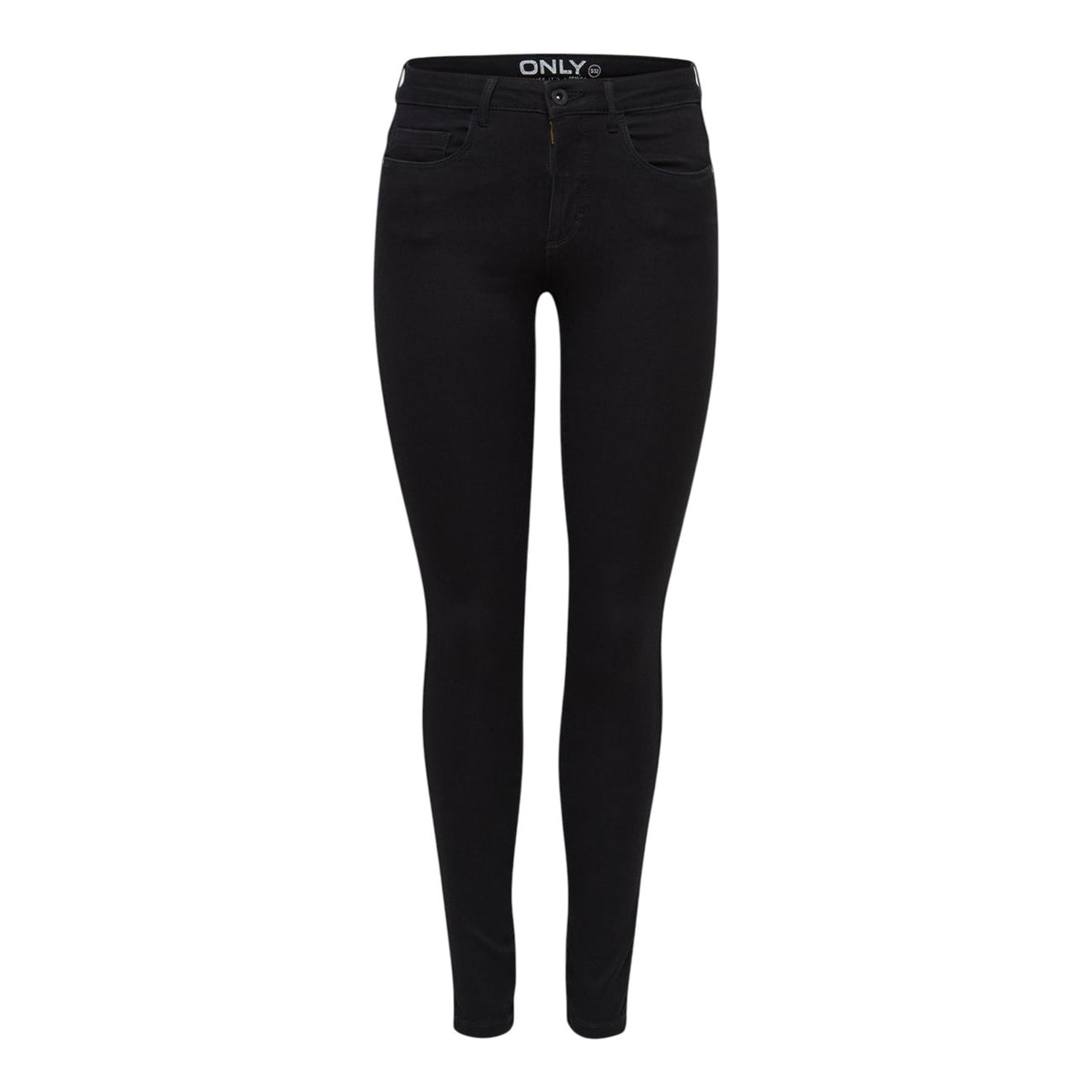Only — Jean skinny ONLROYAL noir femme — vue 4
