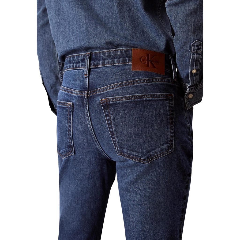 Calvin Klein Jeans — Jean LV04RB735G bleu stretch homme — vue 4