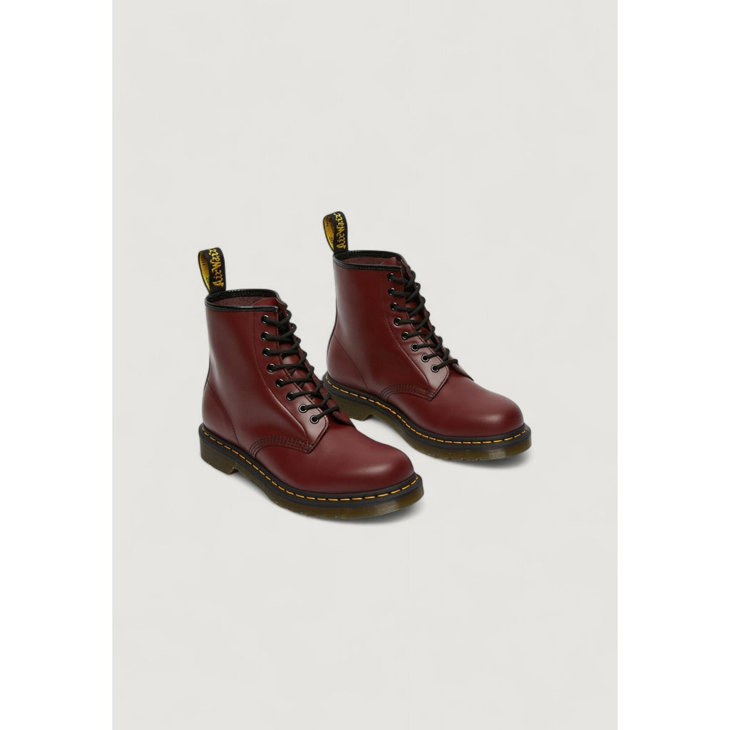 Dr. Martens — Bottes réf. 11822600 en cuir bordeaux femme — vue 4