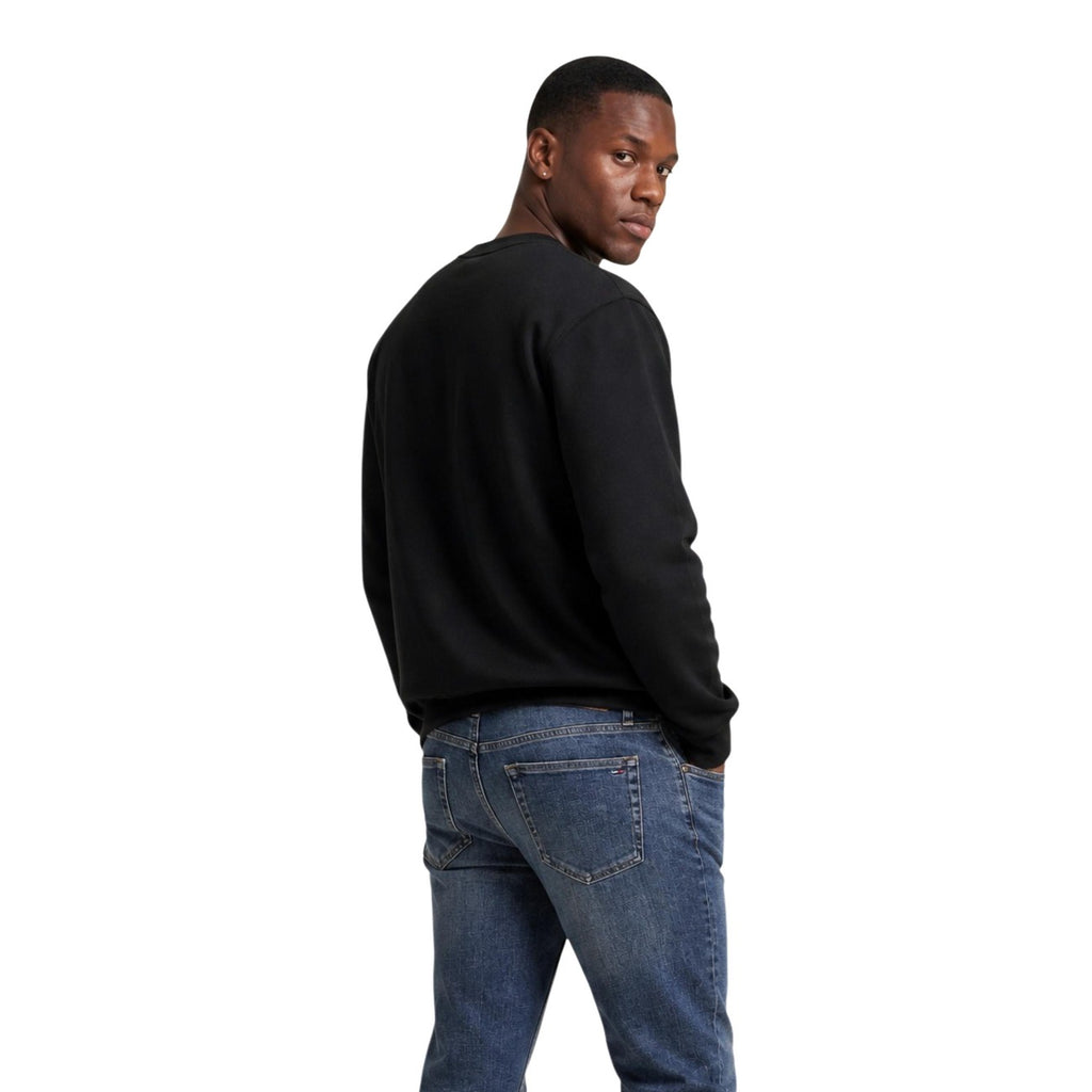 Calvin Klein Jeans — Men’s black sweatshirt — view 3
