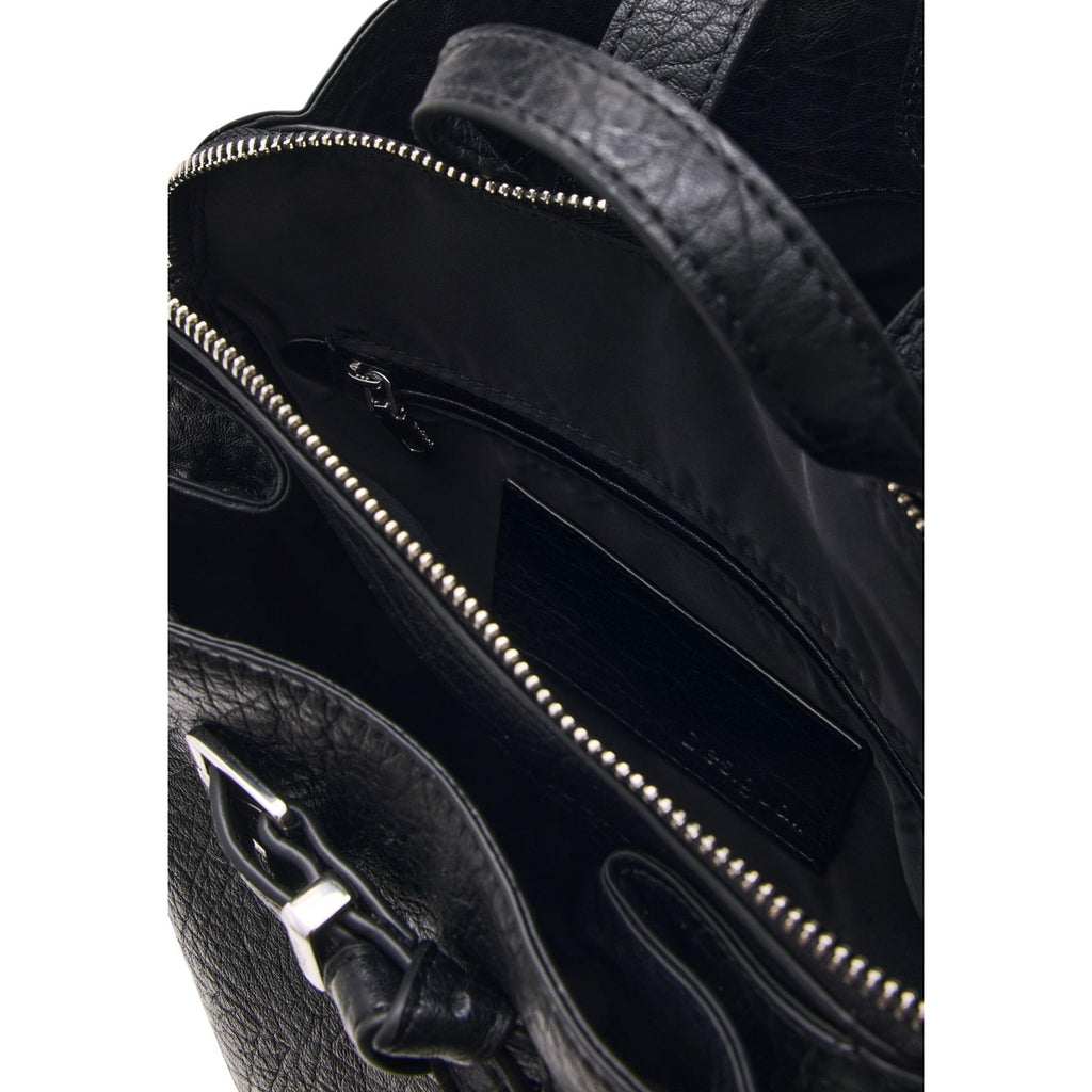 Desigual — Tas Half Logo Luena Nf B zwart dames — afbeelding 4