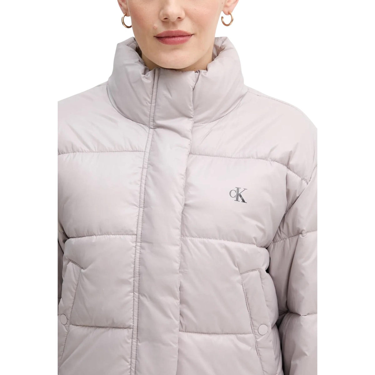 Calvin Klein Jeans — Women's Gray Jacket LV047D504G — view 3