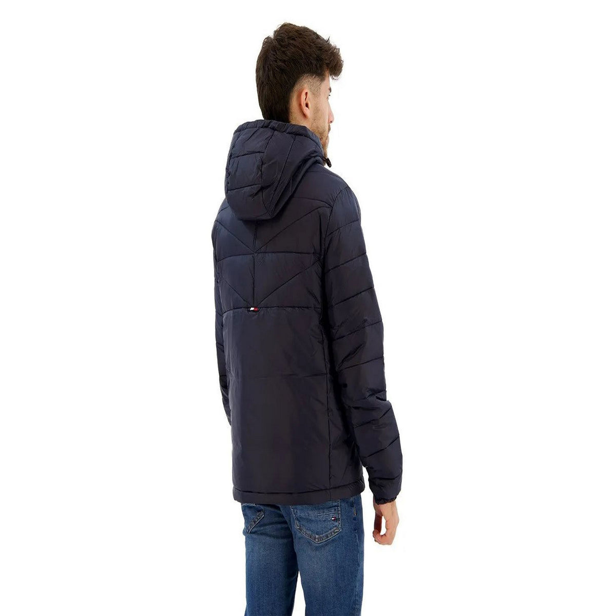 Tommy Hilfiger Denim — Veste à capuche bleue homme — vue 5