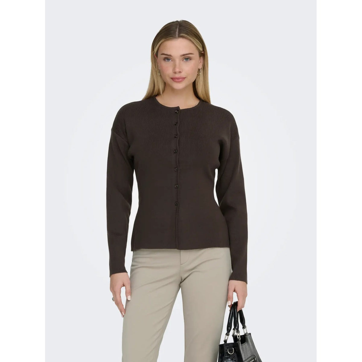 Only — Cardigan ONLLUCY col rond femme