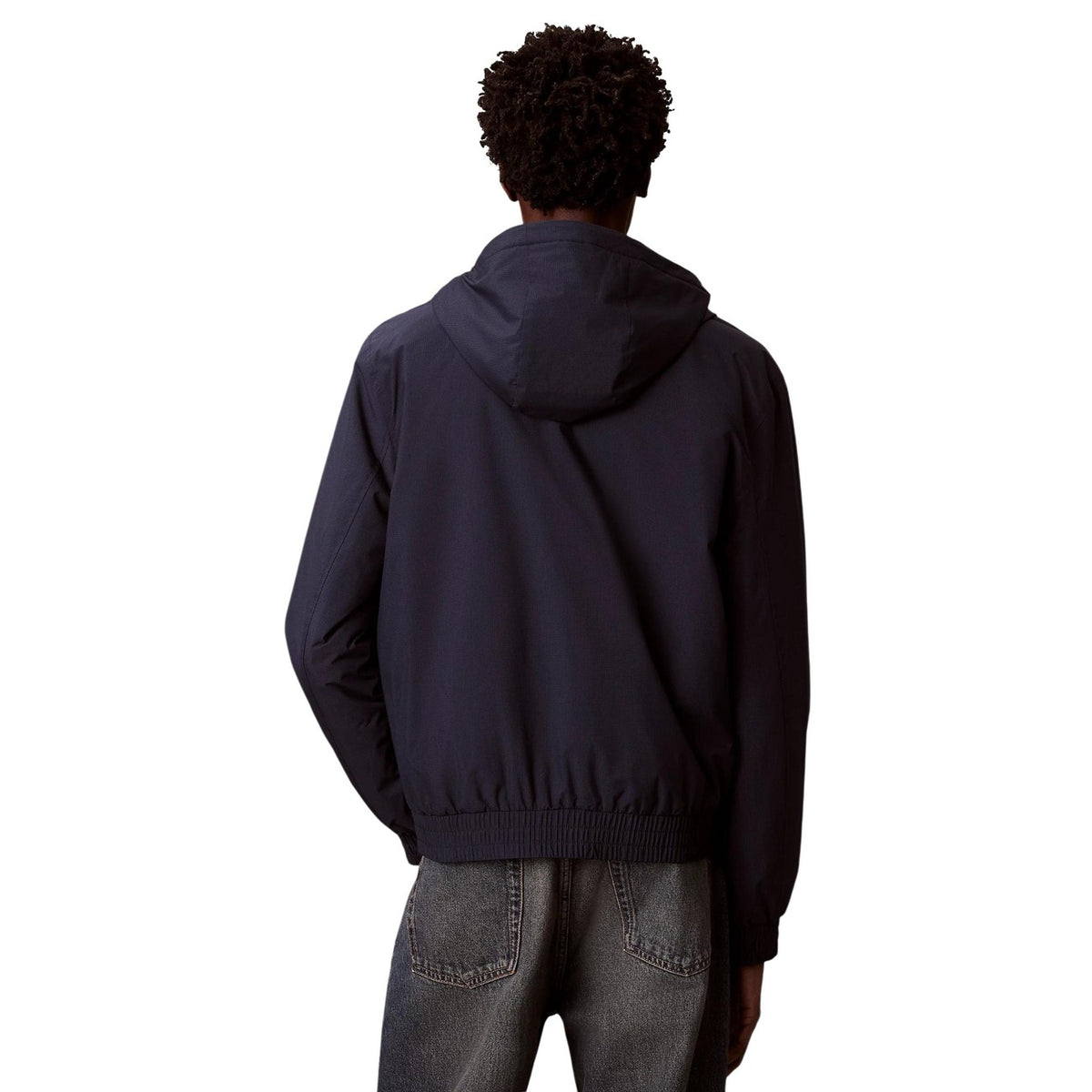 Calvin Klein Jeans — Veste à capuche LV04RE516G Bleue homme — vue 4
