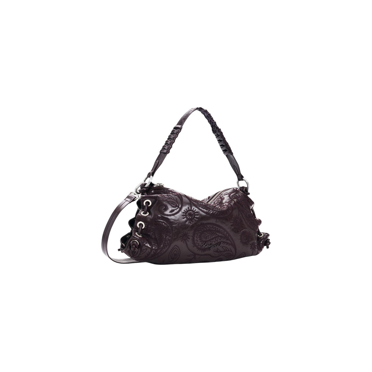 Desigual — Siroco Xela Red burgundy women’s bag — view 3
