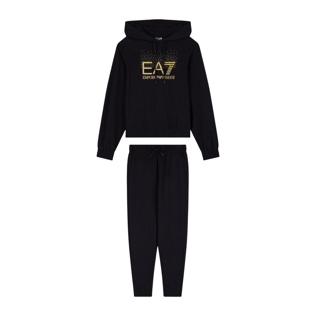EA7 — Survêtement noir femme — vue 3
