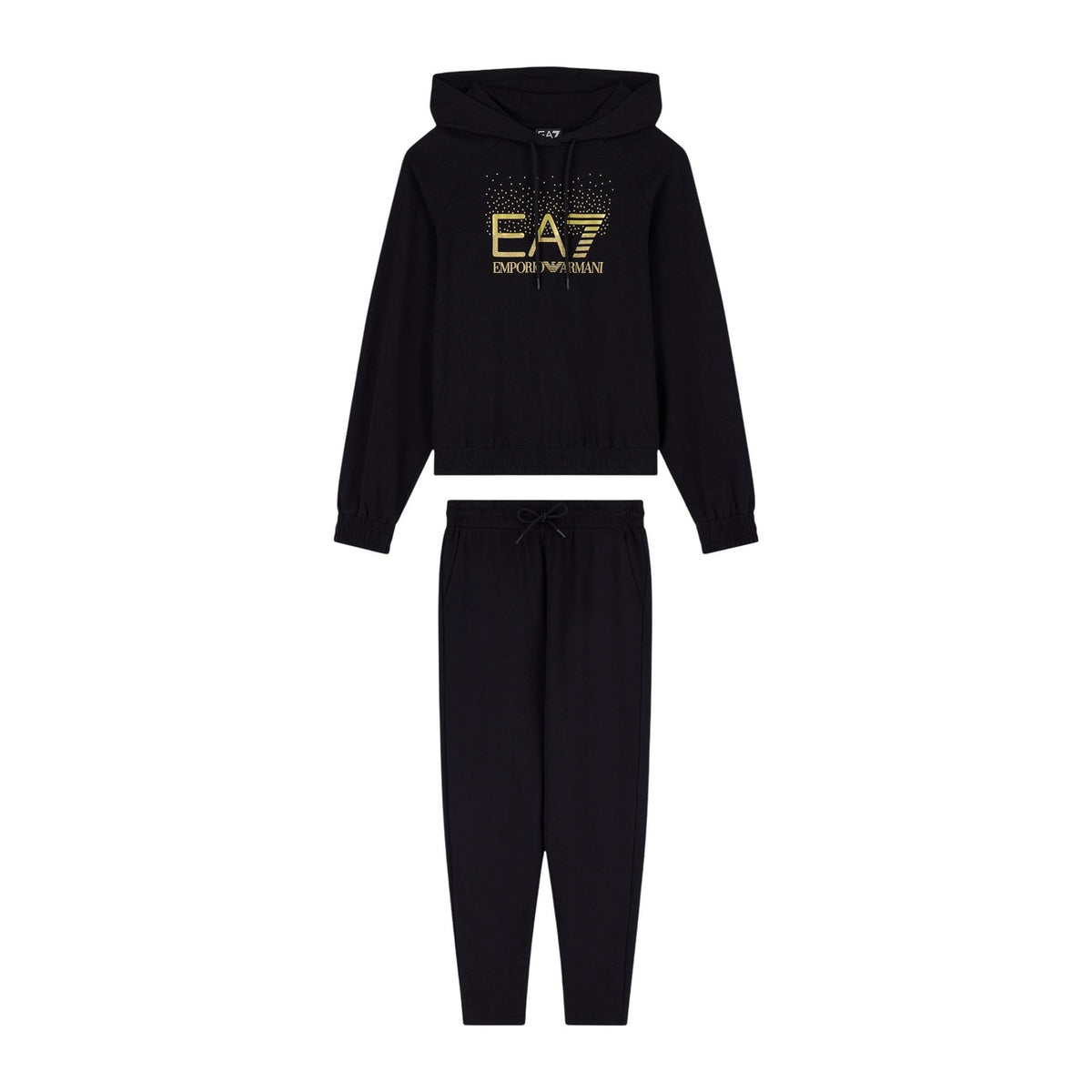 EA7 — Survêtement noir femme — vue 3