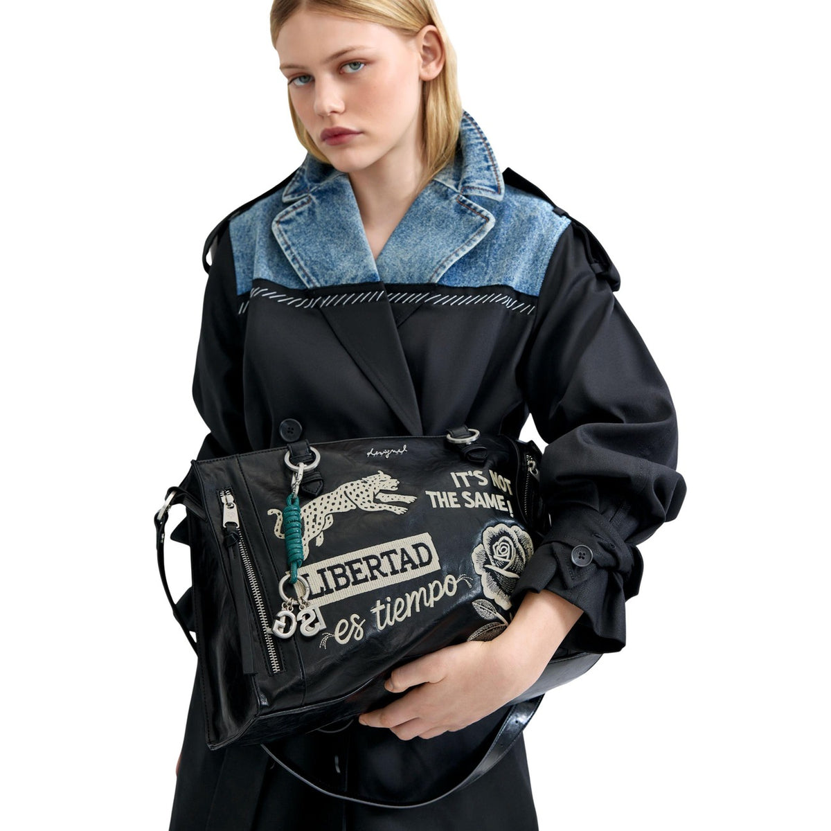Desigual — Sac Libertas Liendo noir — vue 5
