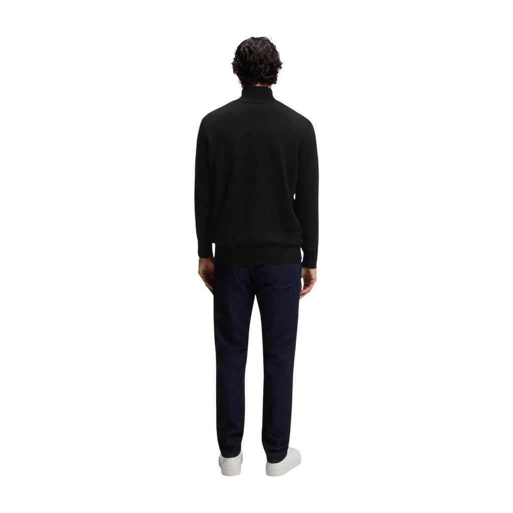 BOSS — Pull demi-zip Kanobix S coton-cachemire homme — vue 2