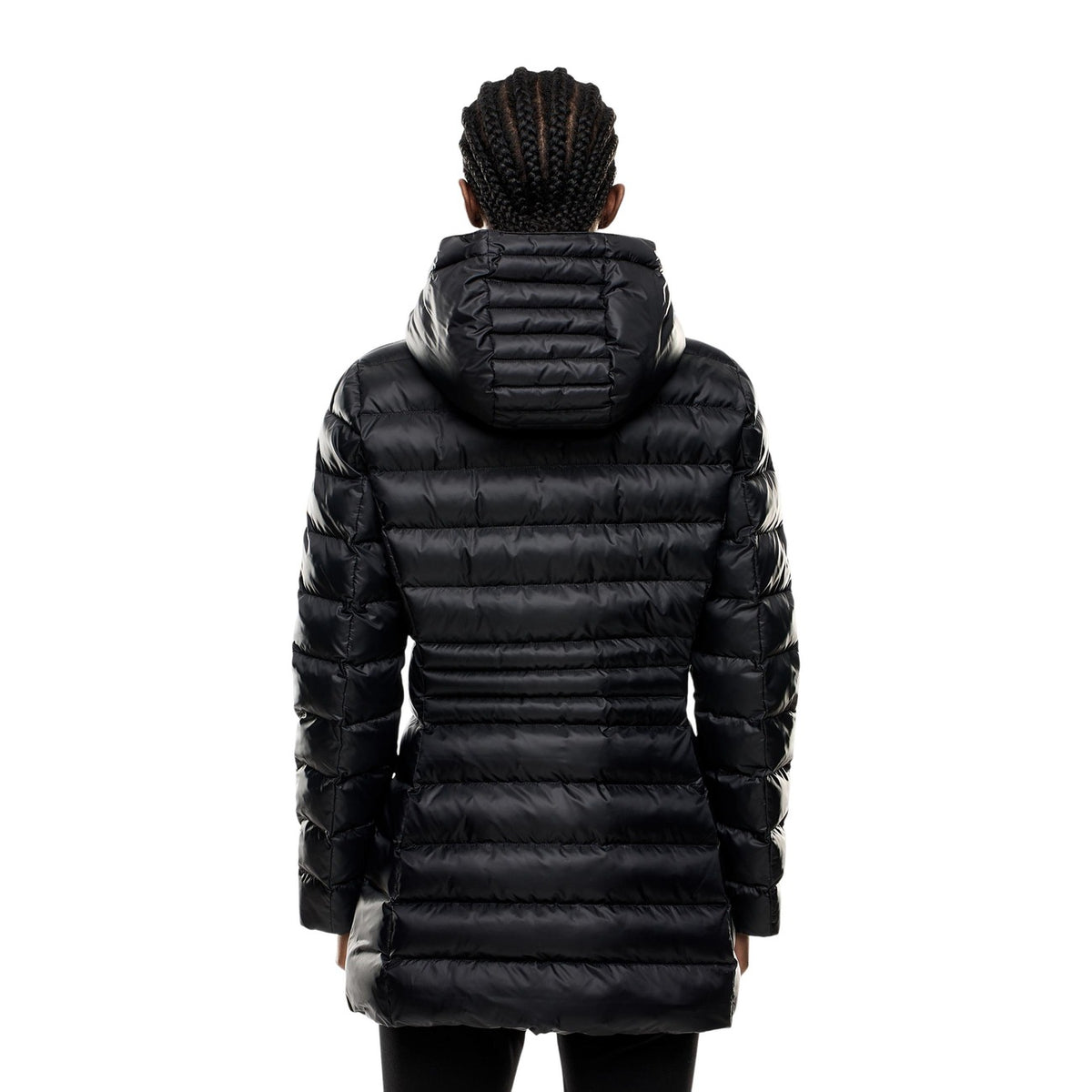 EA7 — Veste à capuche noir femme — vue 3