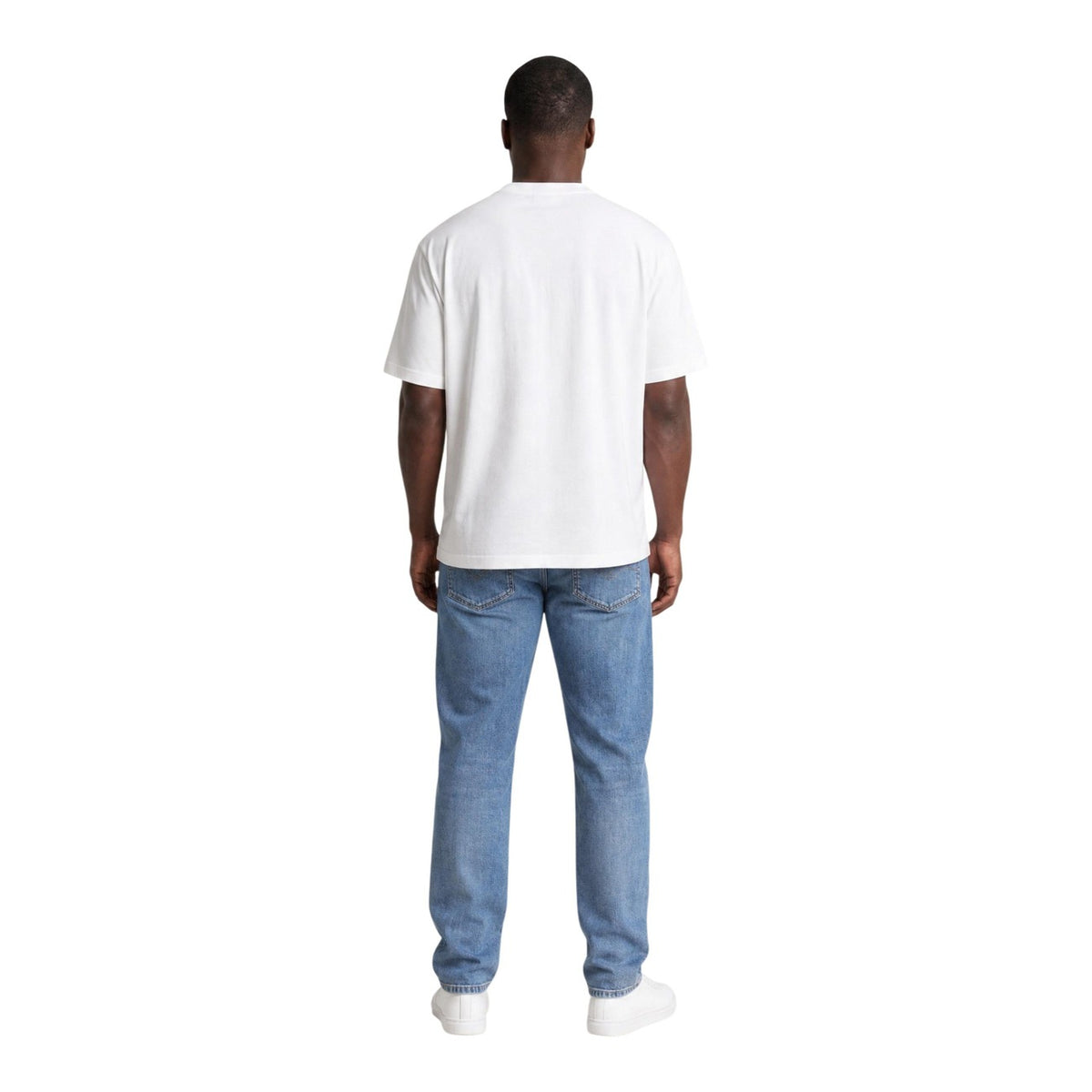 Calvin Klein Jeans — Wit heren-T-shirt — afbeelding 2