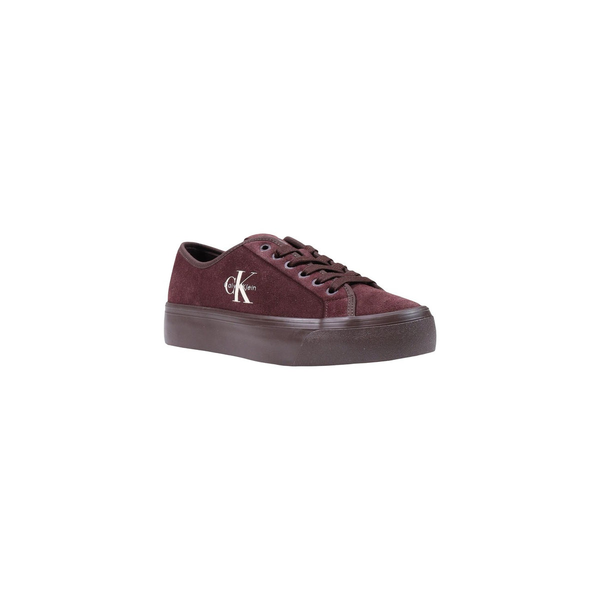 Calvin Klein — Baskets bordeaux femme — vue 2
