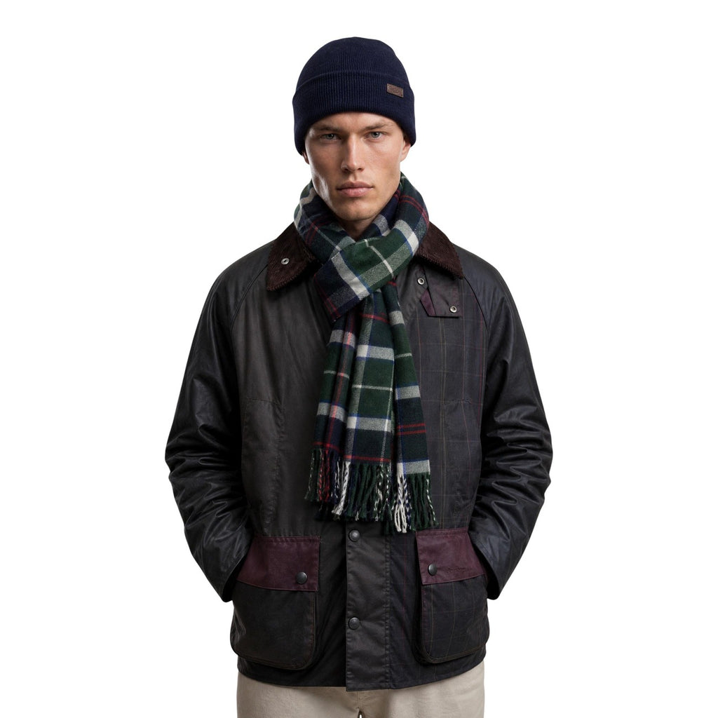 Barbour — Coffret Swinton & Galingale homme — vue 4 — Bleu tartan