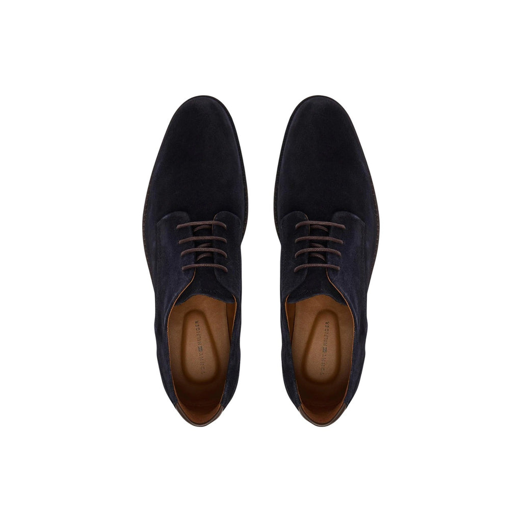 Tommy Hilfiger — Mocassins en cuir blanc homme — vue 5