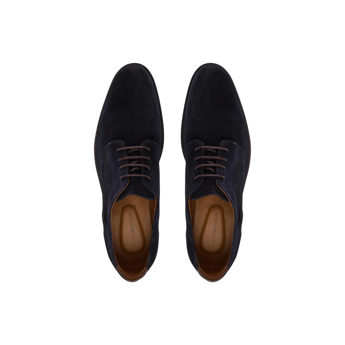 Tommy Hilfiger — Mocassins en cuir blanc homme — vue 5
