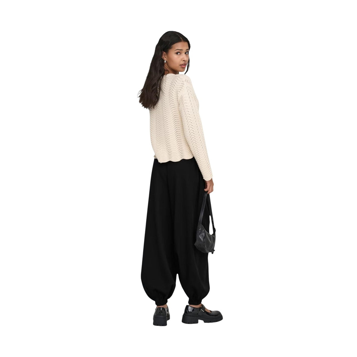 Jacqueline de Yong — Pantalon Paloma noir femme — vue 3