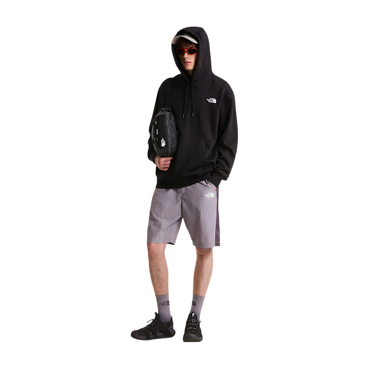 The North Face — Sweat Evolution Simple Dome à capuche homme — vue 2 — Noir