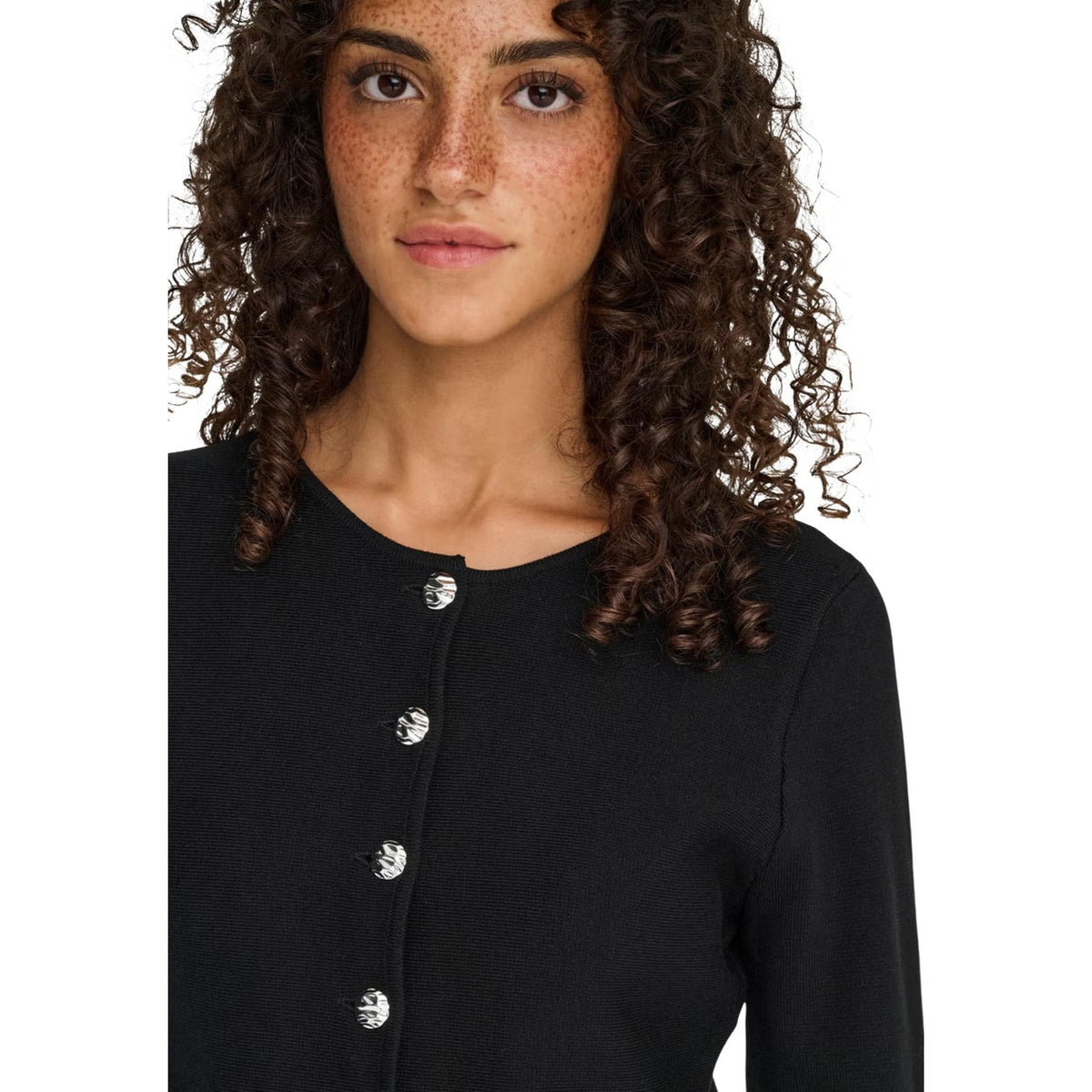 Only — Knitted sweater ref. MELLI black woman — view 5