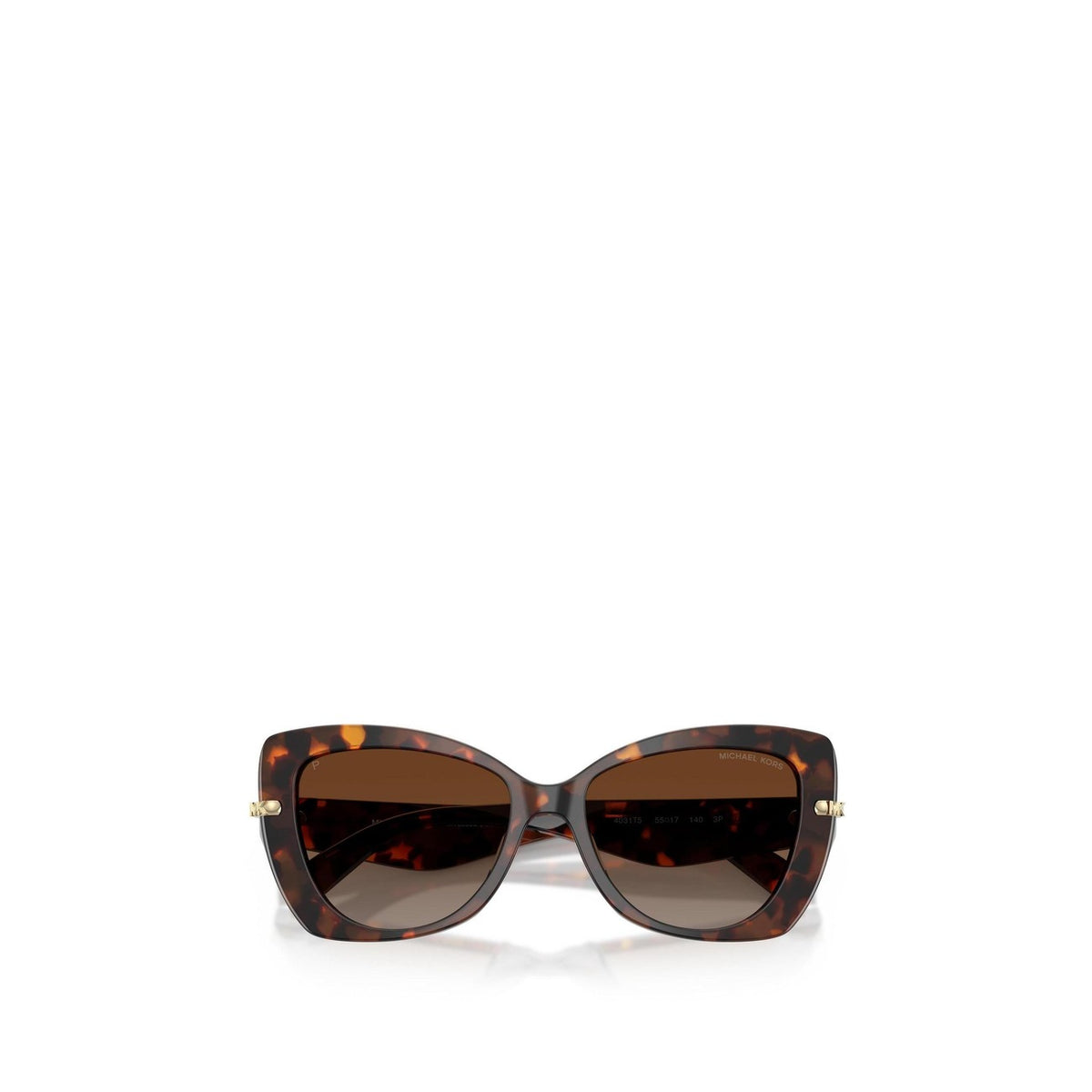 Michael Kors — Lunettes de soleil en acétate noir femme — vue 4
