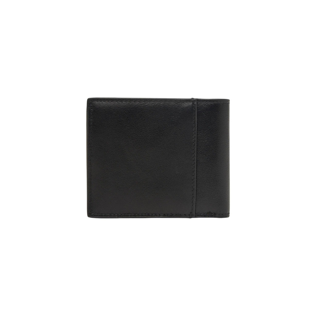 Calvin Klein — Bold CK Suede portefeuille voor heren zwart