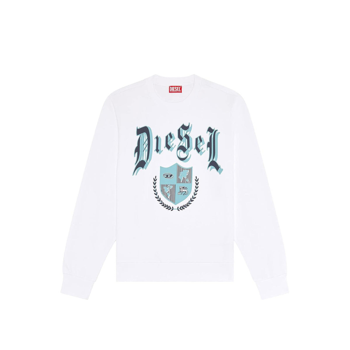 Diesel — Sweat réf. B_44451 blanc homme