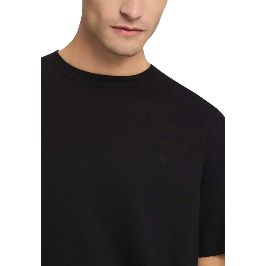 Replay — T-shirt noir homme — vue 4