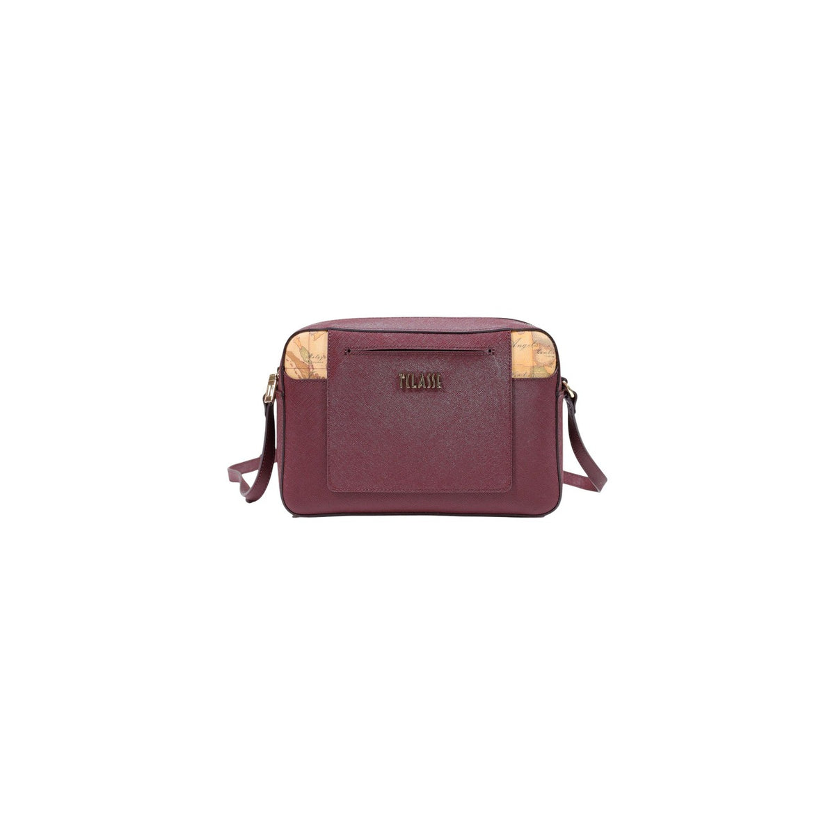 Alviero Martini Prima Classe — Sac bandoulière bordeaux femme