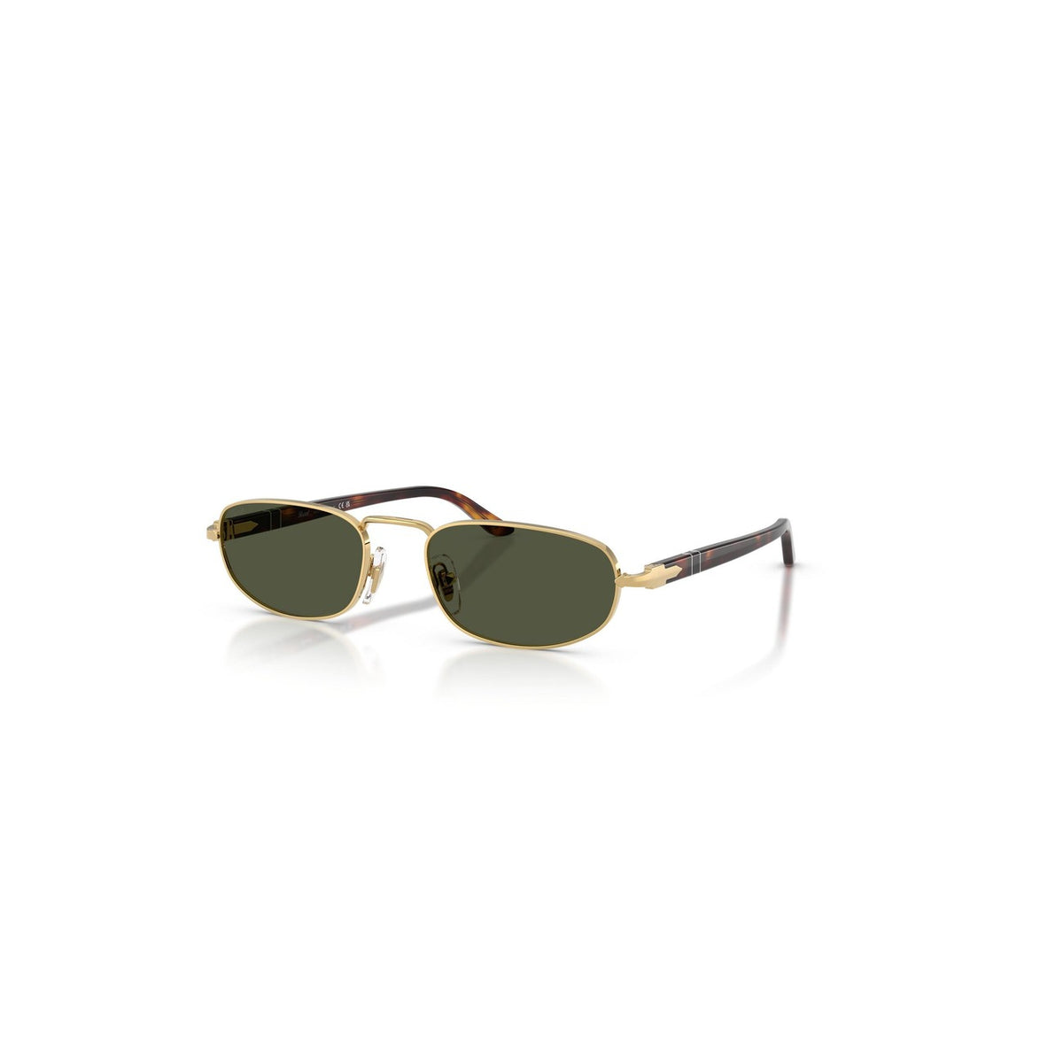 Persol — Lunettes de soleil doré homme — vue 3